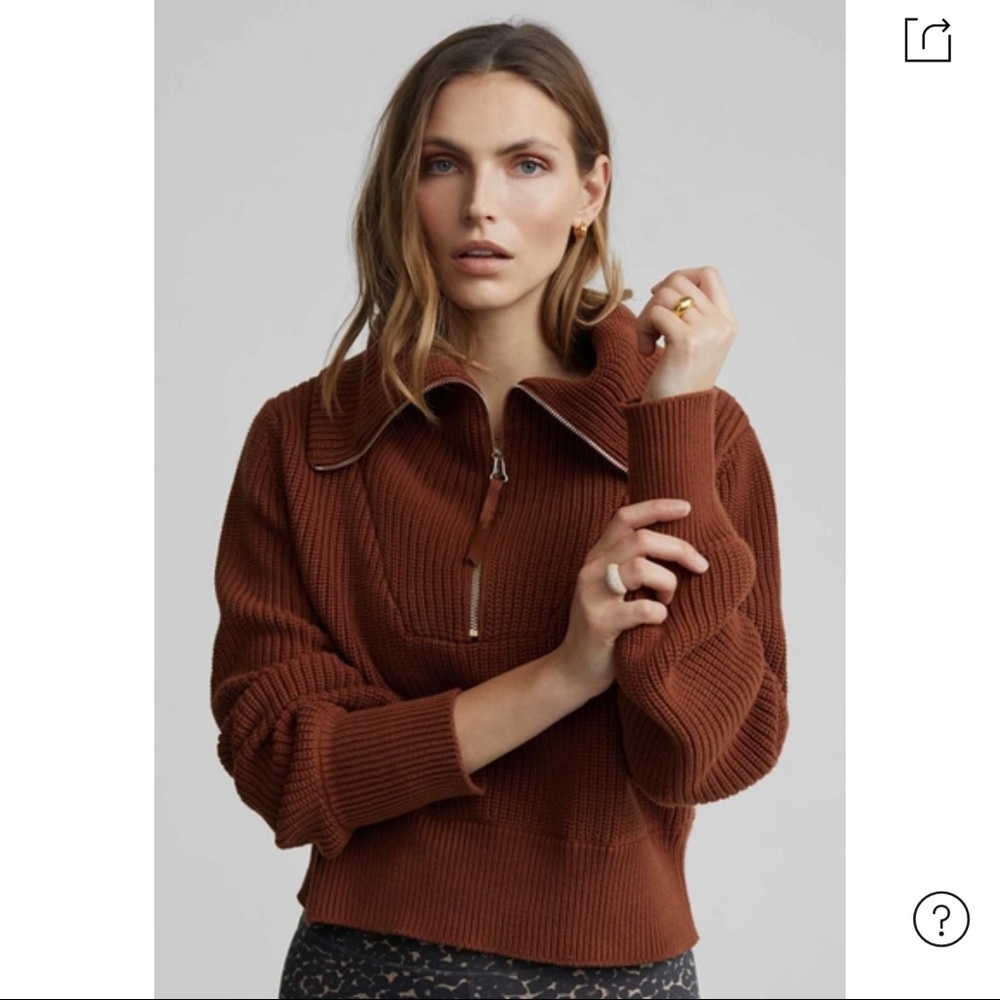 Varley Mentone Pullover Knit 1/2 Zip